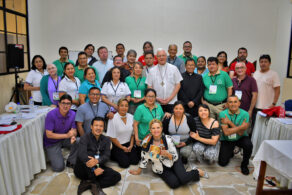 Grupo de personas que pertenecen a la pastoral penitenciaria