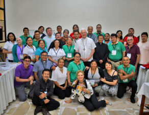 Grupo de personas que pertenecen a la pastoral penitenciaria